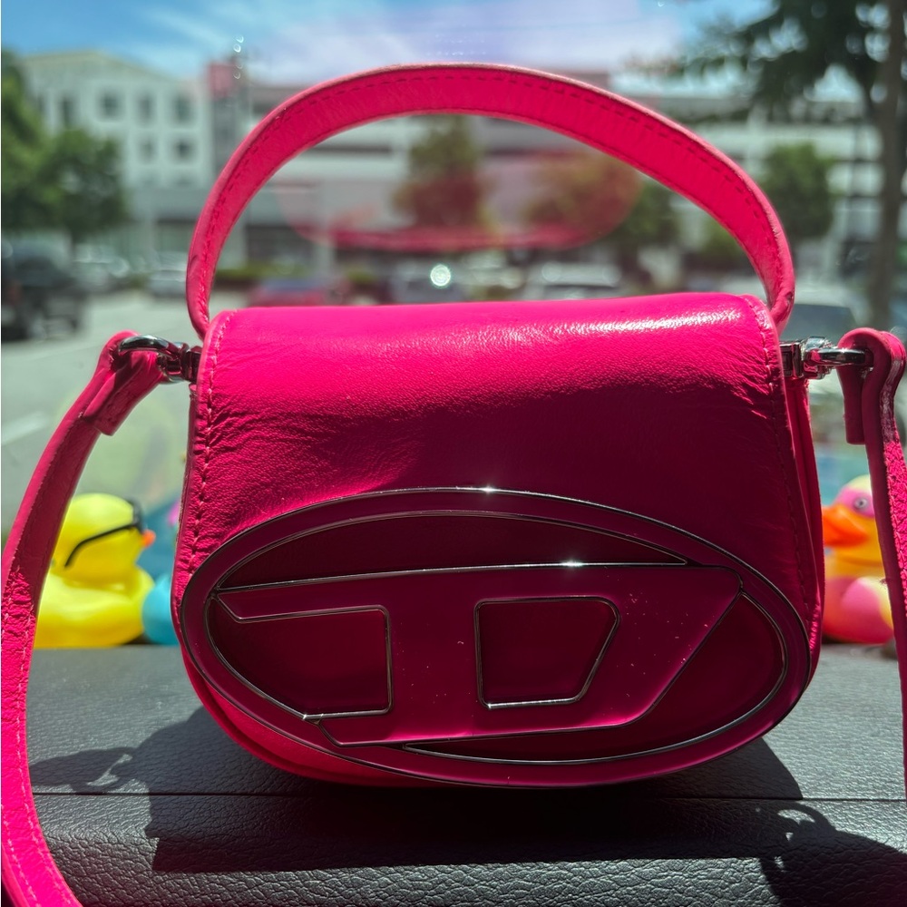 Neon Pink Diesel Bag